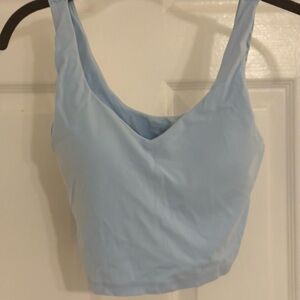 Aerie Light Blue Crop Top